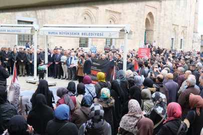Filistin için Bursa’da ortak ses
