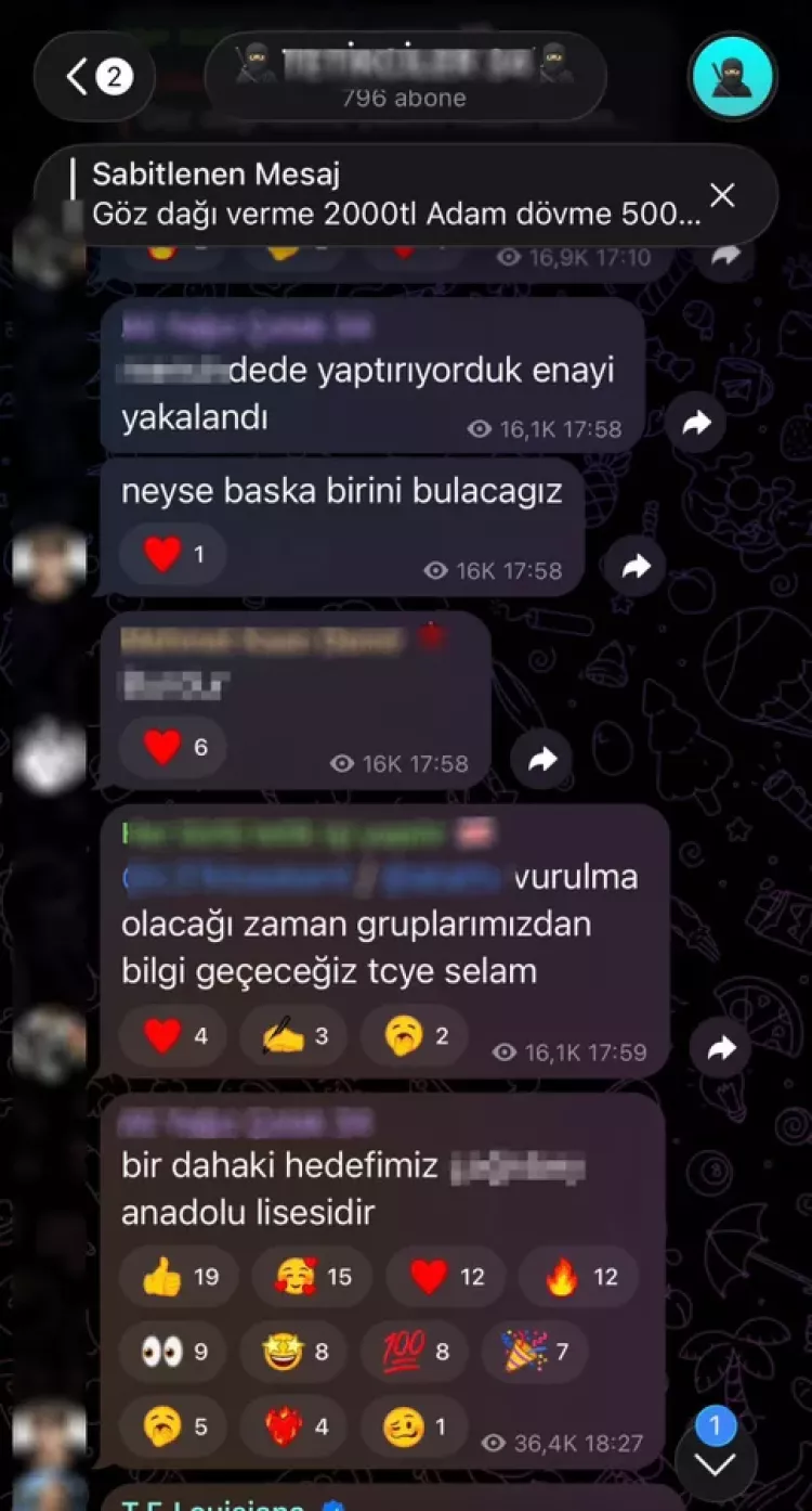 Telegram gruplarında şok mesajlar! 591 hesap mercek altında…-Bursa Hayat-3