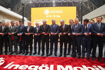İnegöl Mobilya Fuarı Ticaret Bakanı Bolat'ın katılımıyla açıldı