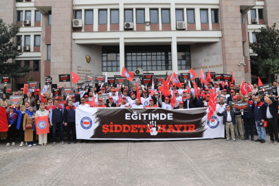 Bursa’da eğitimcilerden tepki “Okullarda güvenlik acil öncelik olmalı”