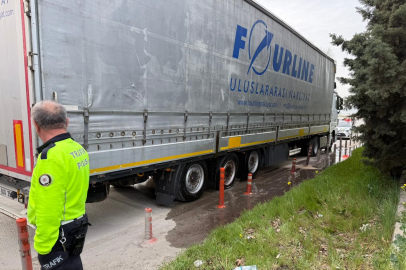 Bursa plakalı tır Eskişehir çevreyolunda korku yarattı!