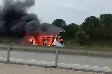 Bursa’da trafikte korku dolu dakikalar