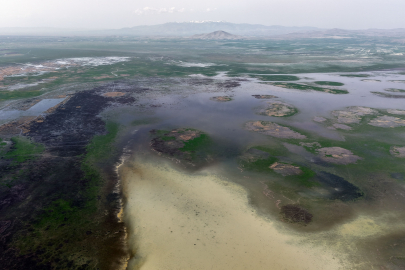 Efsanelere konu Akşehir Gölü yeniden su tutuyor