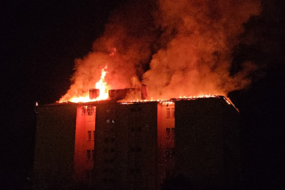 Lise pansiyonunda yangın alarmı: 46 öğrenci kurtarıldı!