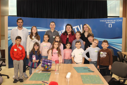 Bursa'da Mimarlar Odası'ndan 23 Nisan'a özel tasarım atölyesi