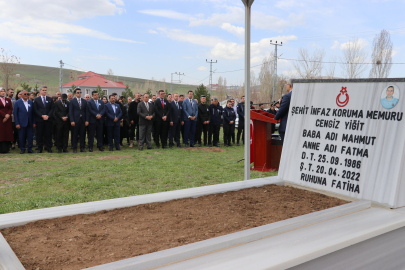 Bursa’da şehit düşen Cengiz Yiğit memleketinde anıldı!