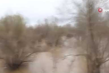 Sivas’ta Kızılırmak taştı! Zara’da bir köy sular altında kaldı