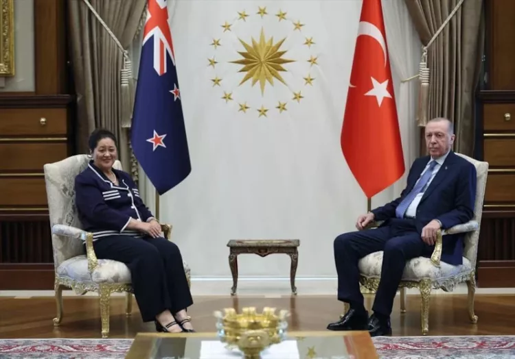 Cumhurbaşkanı Erdoğan, Yeni Zelanda Genel Valisi Kiro’yu ağırladı-Bursa Hayat-2