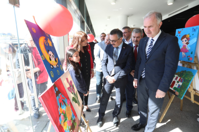 İnegöl’de 23 Nisan coşkusu sanatla başladı