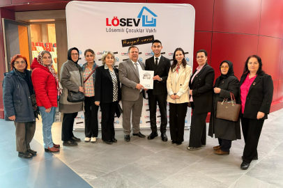 TÜED Uludağ Şubesi’nden 23 Nisan’da LÖSEV’e anlamlı ziyaret