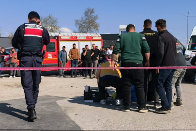 Bursa’da yokuşta kontrolden çıkan vinç facia getirdi!