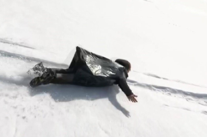 Nisan ayında çöp poşetiyle kaydılar, o anları kayda aldılar