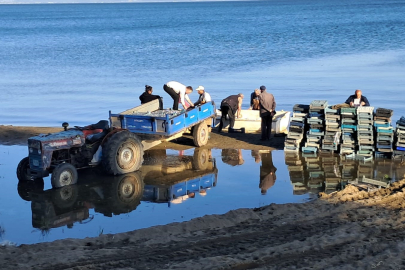 İznik Gölü’nde bereketli sezon başladı