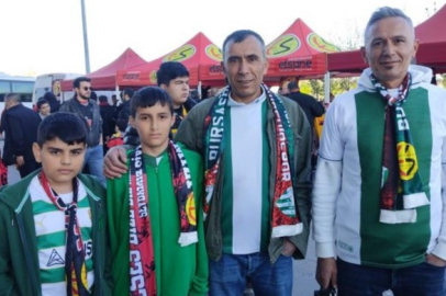 Bursasporlu taraftarlar Eskişehirspor için statta!