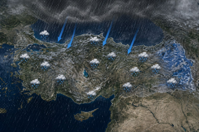 Soğuk ve yağışlı hava tüm Türkiye’yi etkisi altına alacak