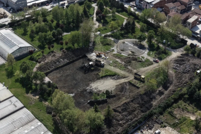 İnegöl Botanik Park’ta yeni dönem: İlk kazma vuruldu