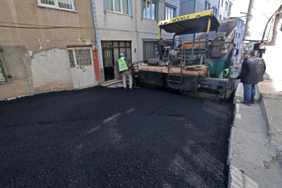 Baruthane Mahallesi’nde yolların kalitesi artırılıyor