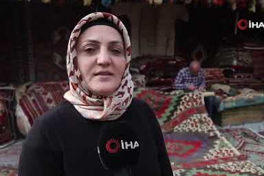 Kapadokya’da antika halılar yeniden hayat buluyor
