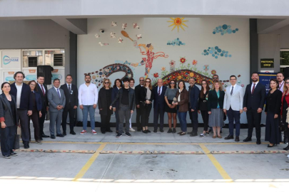 Nilüfer’de özel çocukların parmak izleri sanata dönüştü