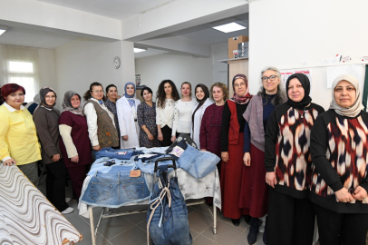 OSMEK’li kadınlardan örnek atölye!