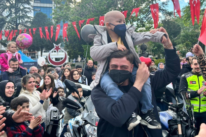 Orhangazi’de yürek ısıtan etkinlik: Balonlar onun için uçuruldu!