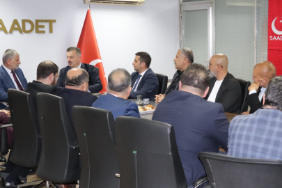 Anahtar Parti ve Saadet Partisi Bursa’da bir araya geldi