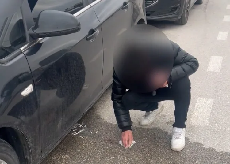 İnegöl'de aracından çöp atan sürücüye unutamayacağı ders!-Bursa Hayat Gazetesi-2