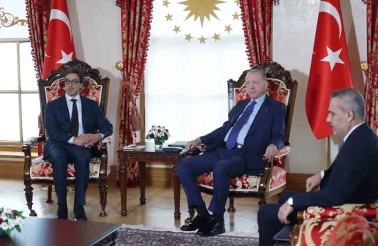 Dolmabahçe’de Erdoğan ve Al Nahyan görüşmesi-Bursa Hayat-2