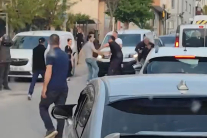 Bursa’da trafikte döner bıçaklı kavga
