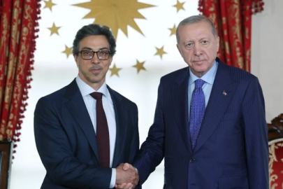 Dolmabahçe’de Erdoğan ve Al Nahyan görüşmesi