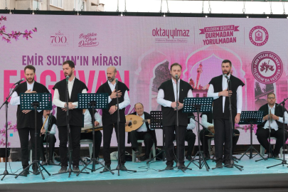 600 yıllık Erguvan Bayramı geleneği manevi atmosferle sona erdi