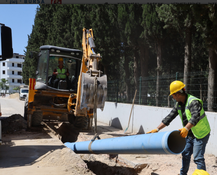 Bursa’da içme suyu hattı yenileniyor! - Bursa Hayat - 2