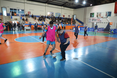 Bursa İnegöl’de Engelsiz Kalpler Futsal turnuvası