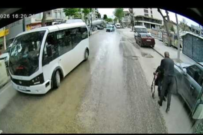 Engelli vatandaşa yardım eden otobüs şoförü takdir topladı