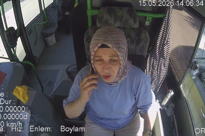 Bursa'da halk otobüsünde dakikalarla yarış: Kadın şoför hayat kurtardı