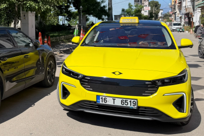 Bursa’da bir ilk: Togg T10F Modeli ticari taksi oldu