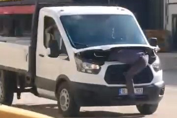 Bursa'da trafikte akılalmaz arıza tespiti