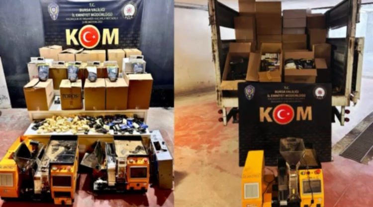 Bursa polisi kaçak depolarını çökertti - Bursa Hayat - 2