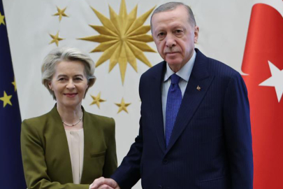 Cumhurbaşkanı Erdoğan, AB Komisyonu Başkanı Leyen ile görüştü