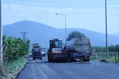 Bursa Büyükşehir'den 2 bin ton asfalt hamlesi