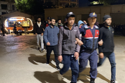 Bursa'da kaçak göçmen baskını