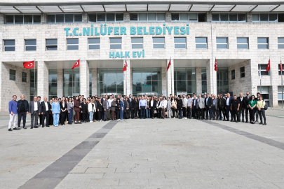 Nilüfer Belediyesi’nde bayramlaşma: Yönetim ve çalışanlar bir araya geldi