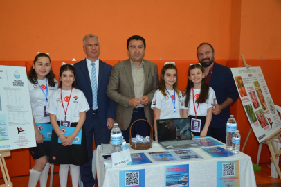 Macide Gazioğlu Kükürtlü Ortaokulu'nda 20 projelik fuar