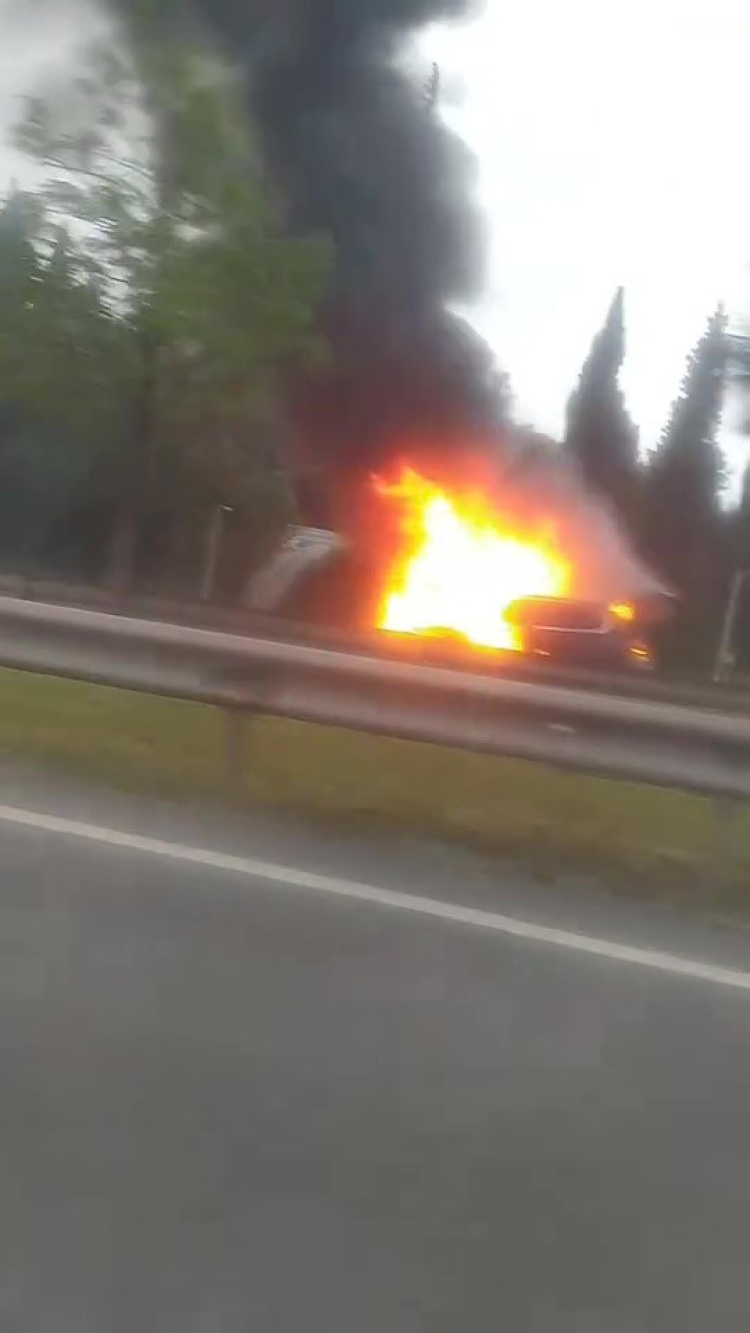 Bursa'da seyir halindeyken korku dolu anlar - Bursa Hayat - 2