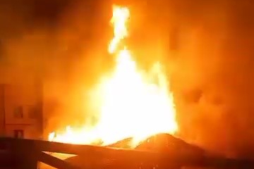 Bursa’da korku dolu gece: Alevler bir anda sardı