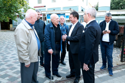 Başkan Erkan Aydın’dan vatandaşlarla bayram buluşması