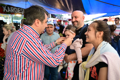 Başkan Yılmaz’dan saha ziyareti ve esnafla bayramlaşma