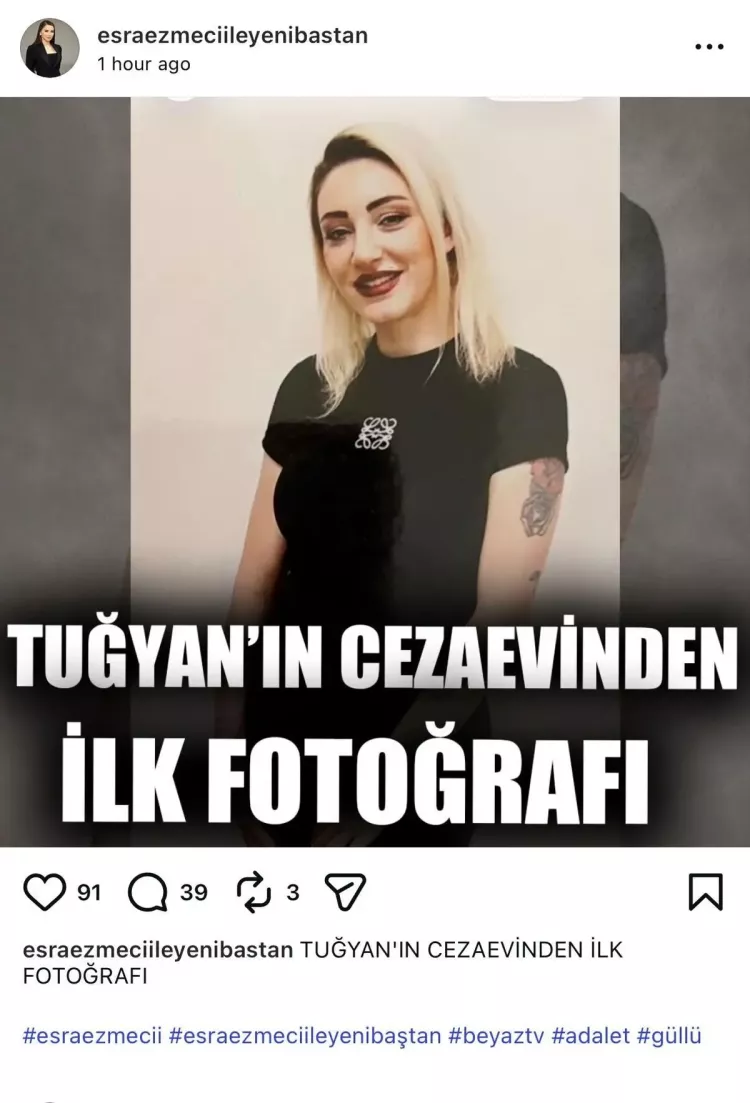 Güllü'nün kızı Tuğyan'ın cezaevi görüntüleri ortaya çıktı! - Bursa Hayat - 3