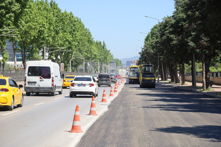 Bursa - Yalova yolunda trafik konforu artıyor: 1500 metrelik yenileme - Bursa Hayat - 2
