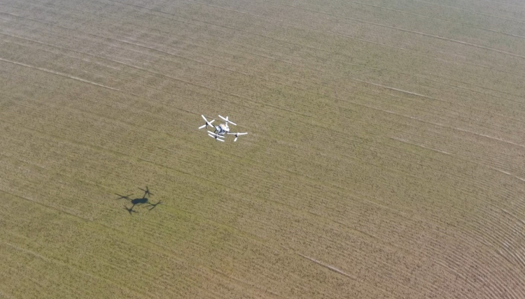 Çiftçiler için çığır açan teknoloji: Dronla ekim başladı - Bursa Hayat - 2